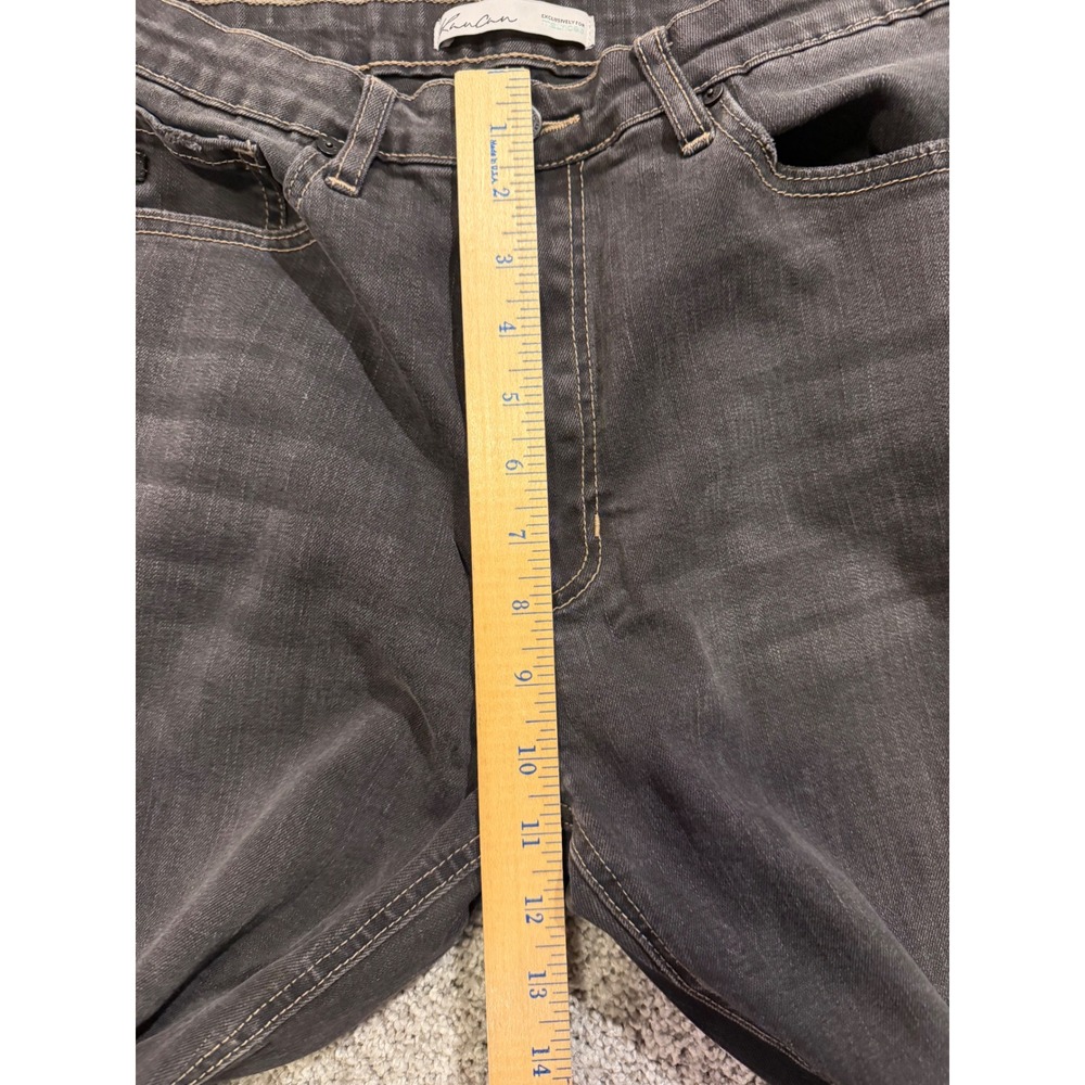 KanCan Maurices Exclusive Jeans Womens 28 Black Joggers Dark Wash Denim‎ * - Picture 6 of 12